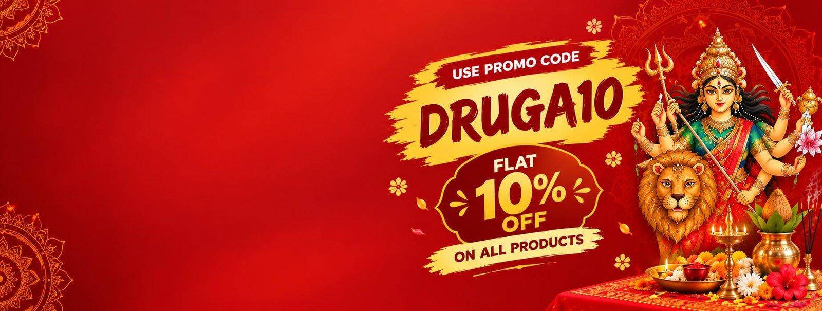 সকল পণ্যে ফ্ল্যাট ১০% ছাড়!